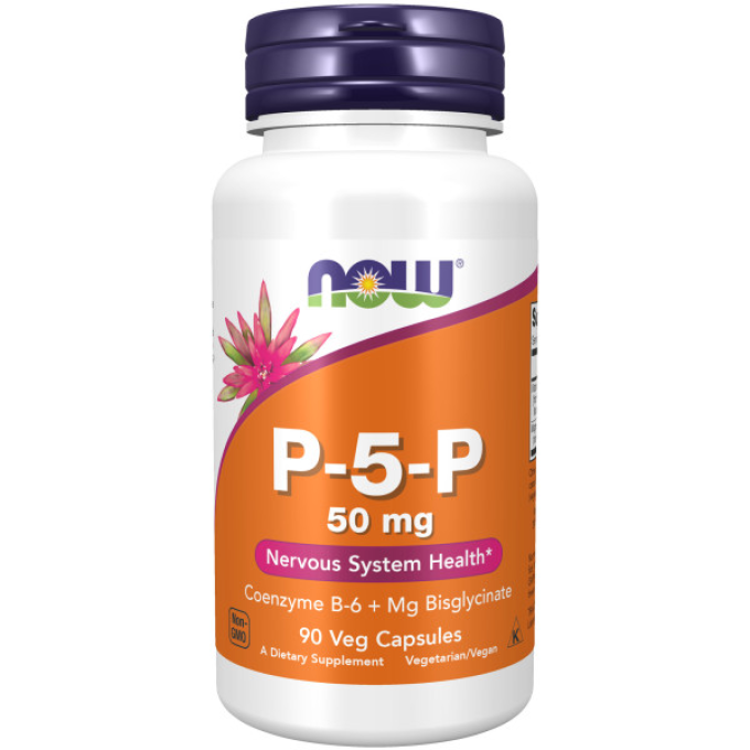 Витамин Б6 NOW FOODS П-5-Ф 50 мг 90 капсул NS33018